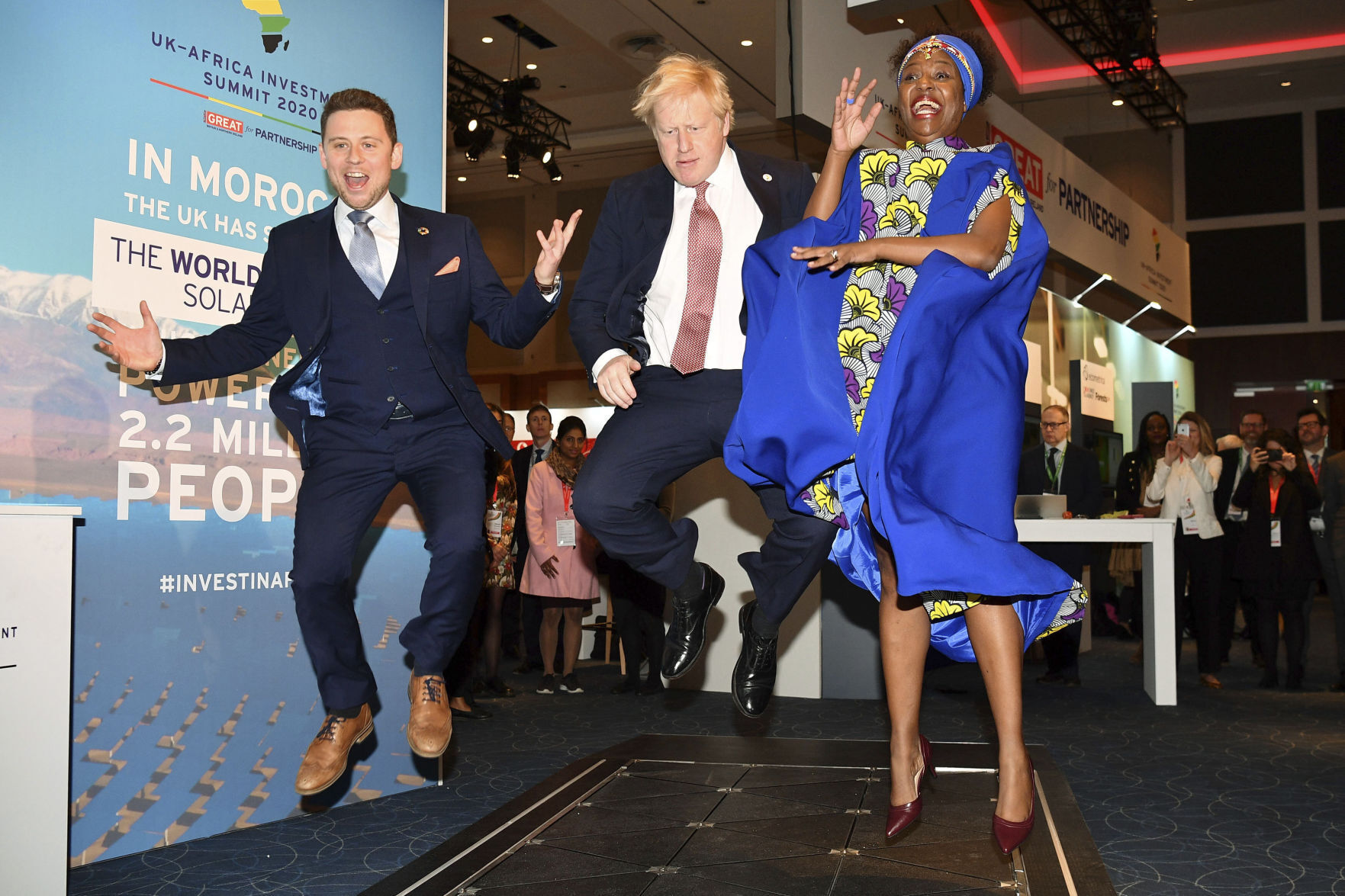 APTOPIX Britain Africa Summit